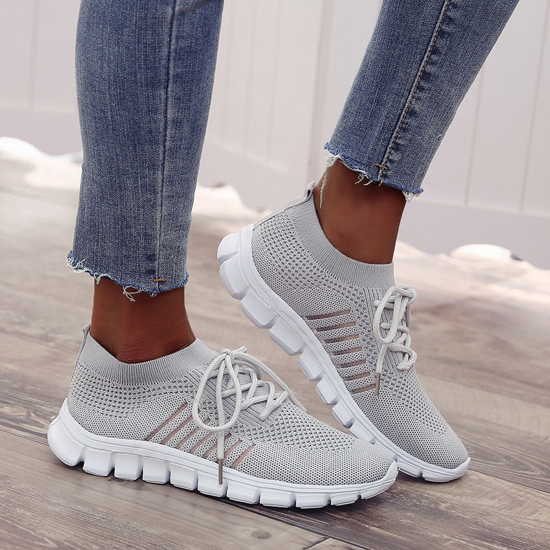 Scarpe sportive ortopediche a rete: con supporto per l'arco plantare, per alleviare il dolore; morbide e ammortizzanti.