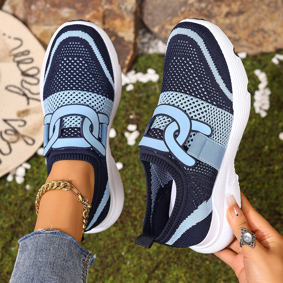 Scarpe sportive ortopediche in rete: con supporto per l'arco plantare per alleviare il dolore; ammortizzazione morbida.