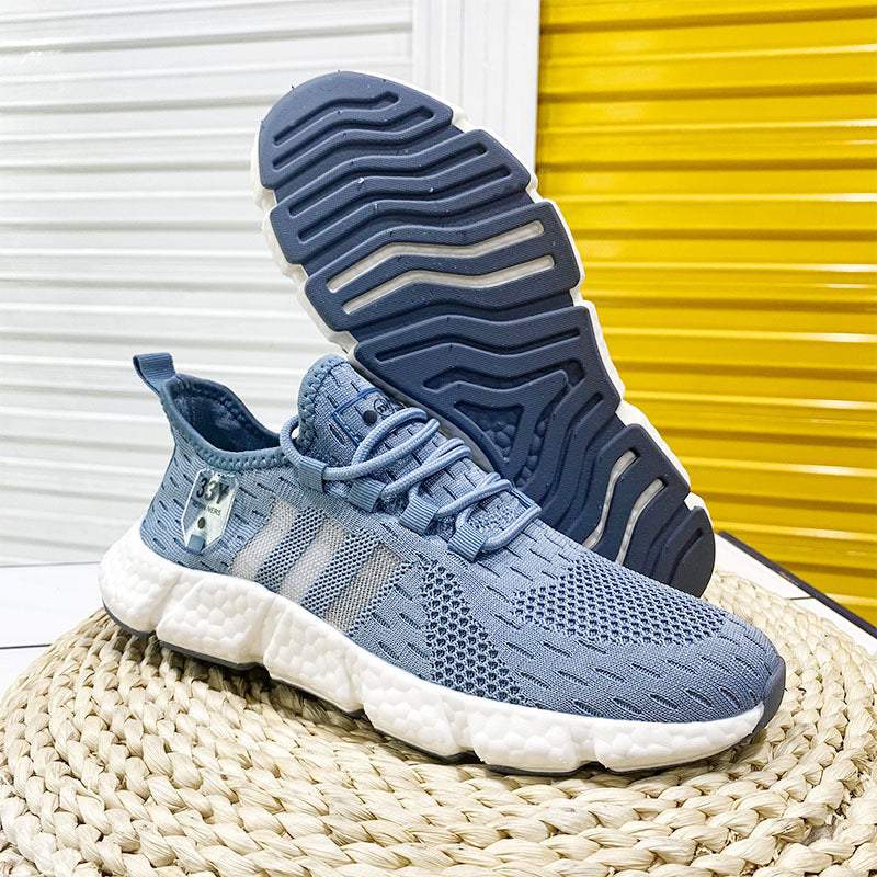 Scarpe sportive ortopediche a rete: con supporto per l'arco plantare, per alleviare il dolore; morbide e ammortizzanti.