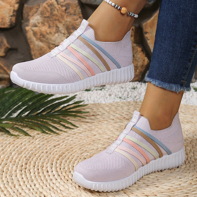 Scarpe sportive ortopediche a rete: con supporto per l'arco plantare, per alleviare il dolore; morbide e ammortizzanti.