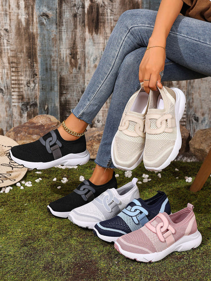 Scarpe sportive ortopediche in rete: con supporto per l'arco plantare per alleviare il dolore; ammortizzazione morbida.