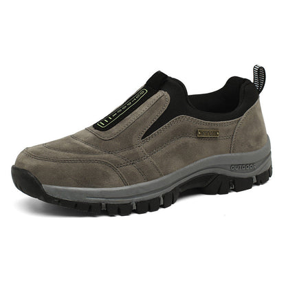 Comode scarpe ortopediche in pelle scamosciata – con supporto per l'arco plantare, per alleviare il dolore