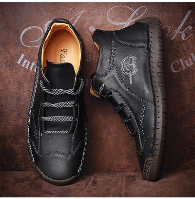Scarpe ortopediche comode e casual – in morbida pelle scamosciata italiana, con supporto per l'arco plantare