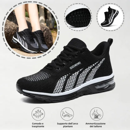 Scarpe ortopediche sportive in maglia tecnica