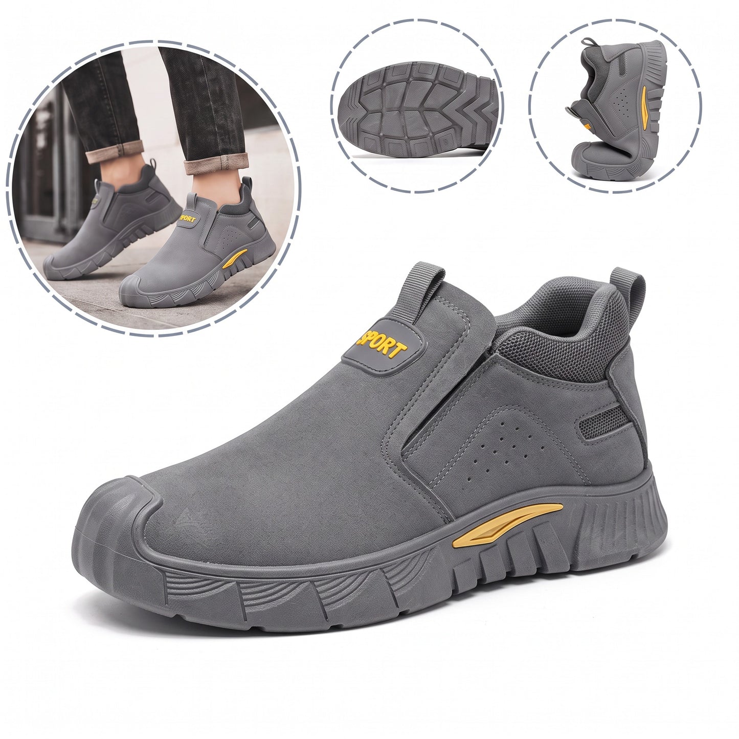 Scarpe ortopediche comode: morbide e confortevoli, con un ottimo sostegno - alleviano il dolore ai piedi.