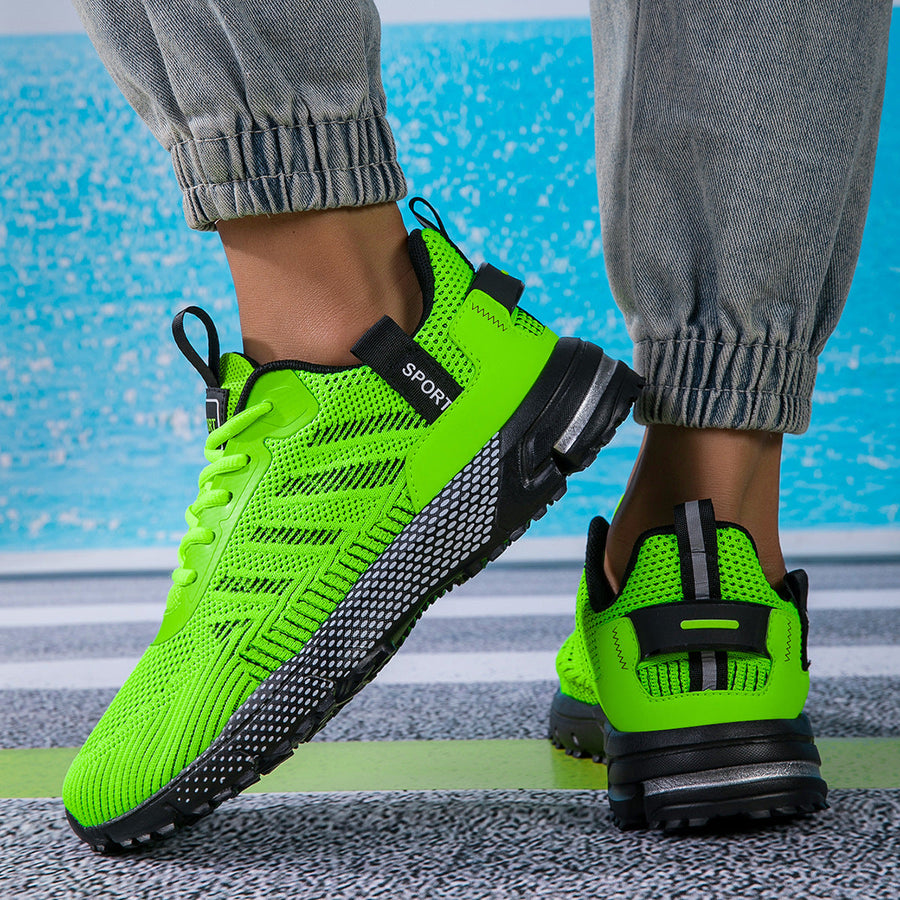Scarpe sportive ortopediche in mesh — con supporto dell’arco plantare e ammortizzazione delicata sulle ginocchia