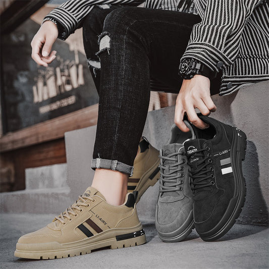 Scarpe ortopediche per il tempo libero — con supporto per l'arco plantare, per alleviare il dolore; ginocchiere ammortizzanti.
