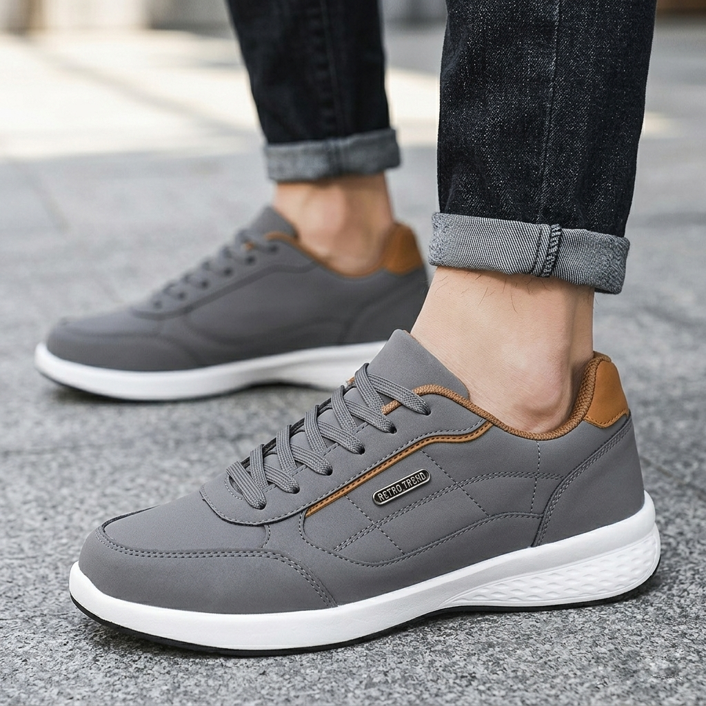 Scarpe ortopediche comode: dotate di supporto per l'arco plantare, alleviano il dolore; leggere, ammortizzanti e con tomaia in pelle impermeabile.