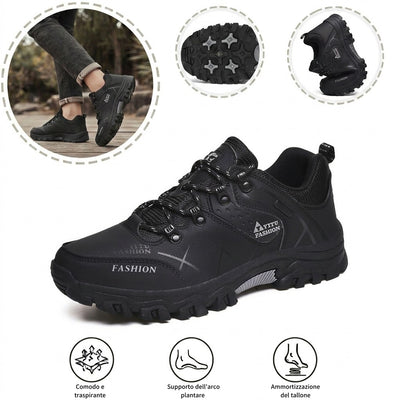 Scarpe ortopediche da trekking outdoor — con supporto dell’arco plantare e trazione antiscivolo su ogni terreno
