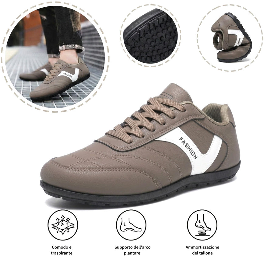 Scarpe sportive ortopediche casual — con supporto dell’arco plantare, uniscono stile e comfort