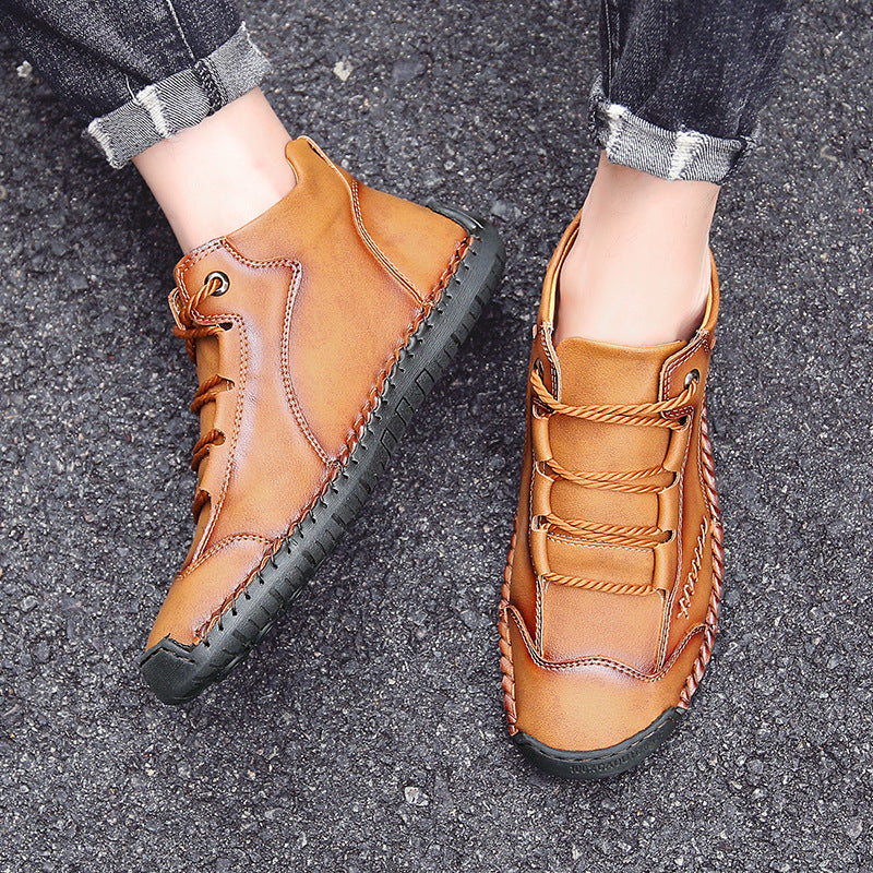 Scarpe ortopediche comode e casual – in morbida pelle scamosciata italiana, con supporto per l'arco plantare