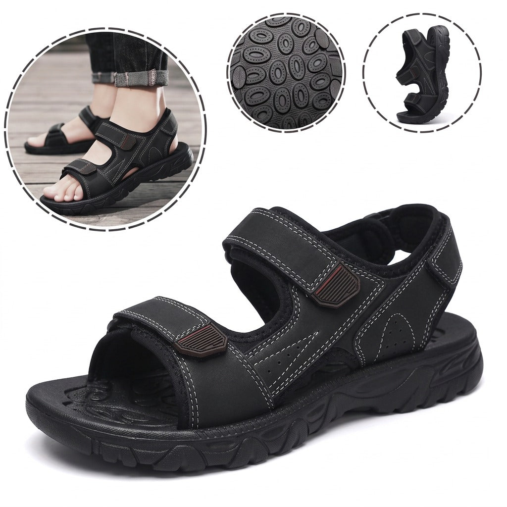 Sandali ortopedici ergonomici — Con supporto plantare per alleviare il dolore ai piedi, stabilizzare il tallone e ridurre l'instabilità durante la deambulazione