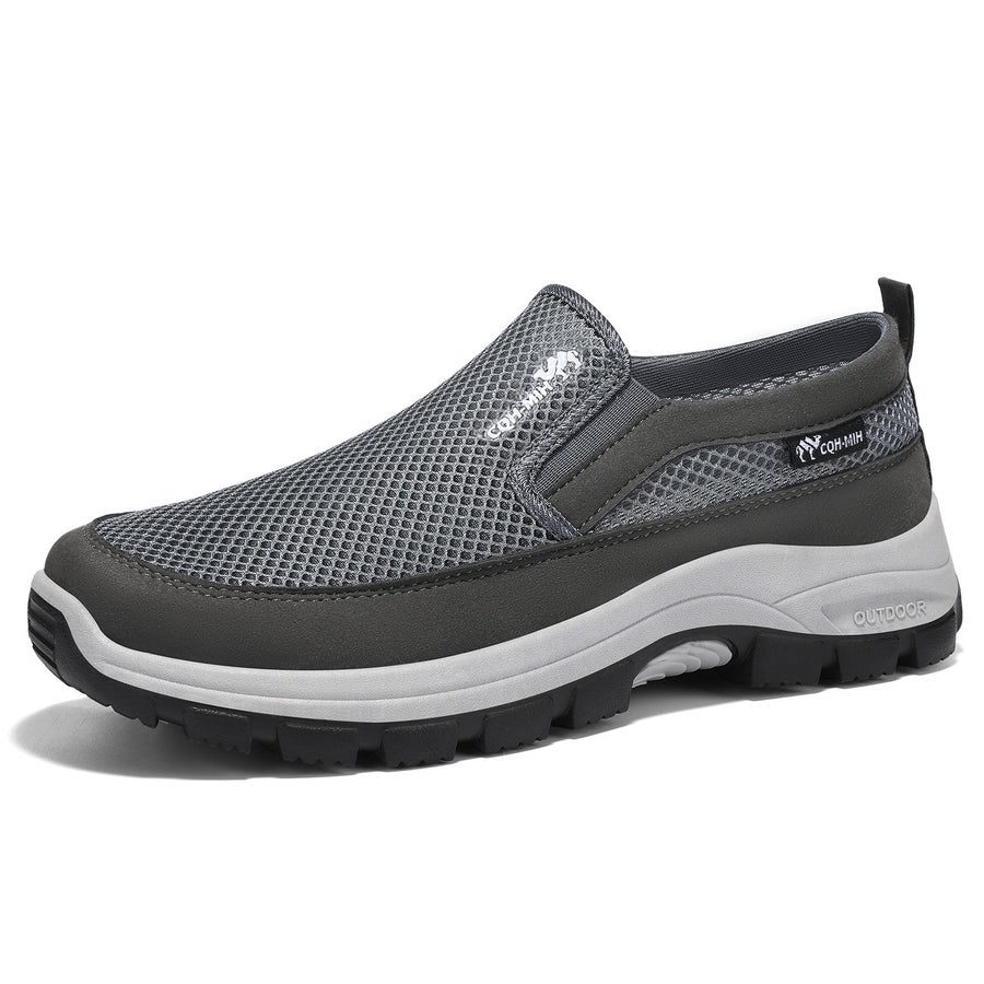 Scarpe sportive ortopediche a rete: con supporto per l'arco plantare, per alleviare il dolore; morbide e ammortizzanti.