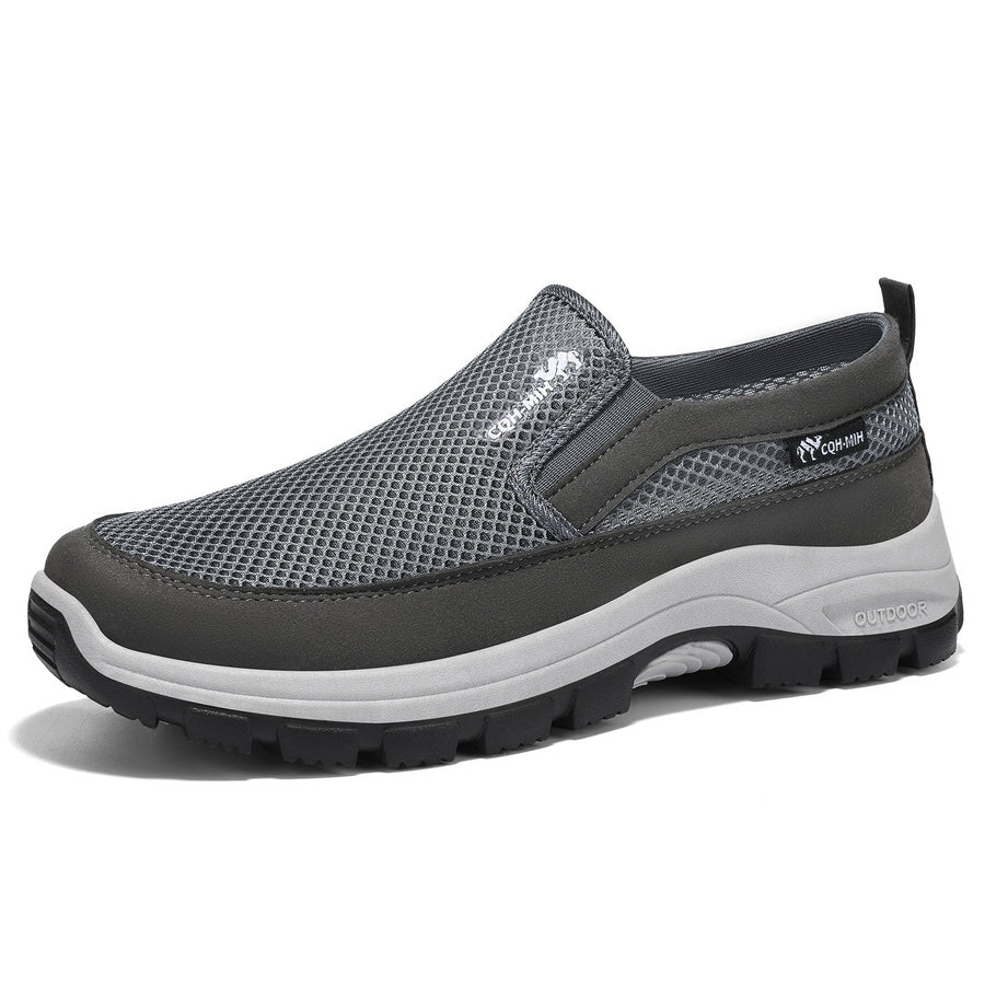 Scarpe sportive ortopediche a rete: con supporto per l'arco plantare, per alleviare il dolore; morbide e ammortizzanti.
