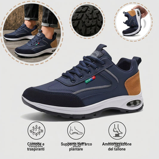 Scarpe ortopediche sportive per la cura dei piedi