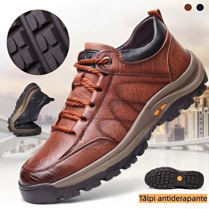 Comode scarpe ortopediche casual – pelle italiana, supporto plantare, camminata comoda