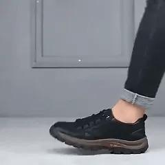 Scarpe ortopediche ergonomiche in pelle — Pelle di vacchetta italiana di prima qualità, supporto per l'arco plantare e sollievo dal dolore ai piedi