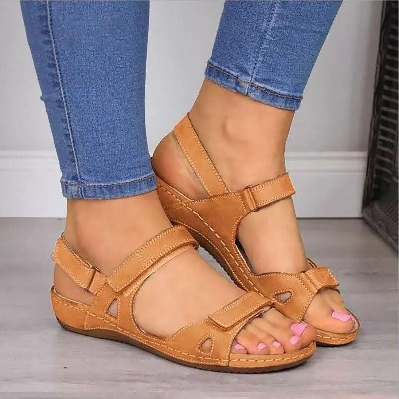 Sandali ortopedici ergonomici — Con supporto per l'arco plantare per alleviare il dolore ai piedi, stabilizzare il tallone e ridurre l'instabilità durante la deambulazione
