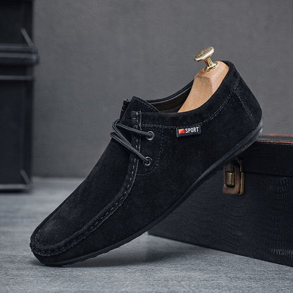 Scarpe ortopediche casual e comode — fatte a mano in pelle bovina italiana con supporto dell’arco plantare