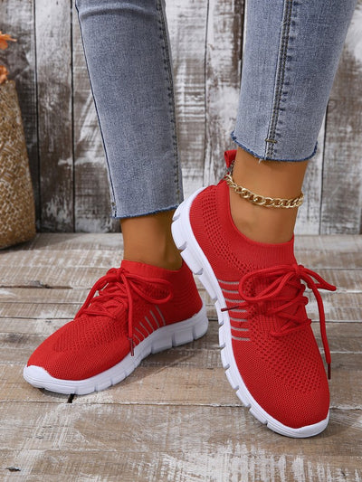 Scarpe sportive ortopediche a rete: con supporto per l'arco plantare, per alleviare il dolore; morbide e ammortizzanti.