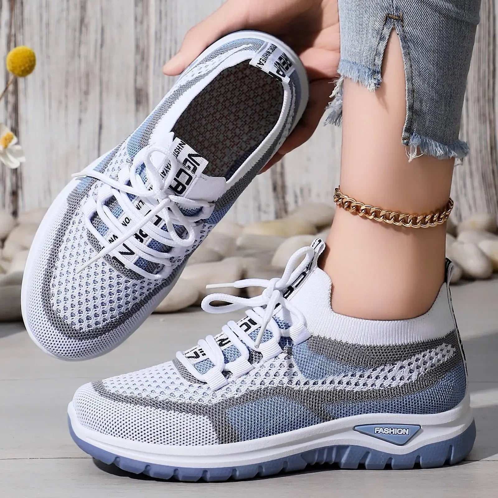 Scarpe ortopediche casual dallo stile multicolore