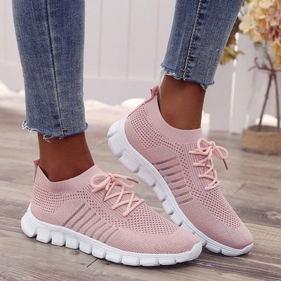 Scarpe sportive ortopediche a rete: con supporto per l'arco plantare, per alleviare il dolore; morbide e ammortizzanti.