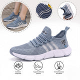 Scarpe sportive ortopediche a rete: con supporto per l'arco plantare, per alleviare il dolore; morbide e ammortizzanti.