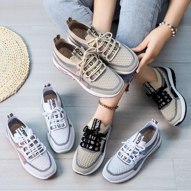 Scarpe ortopediche casual dallo stile multicolore