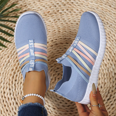 Scarpe sportive ortopediche a rete: con supporto per l'arco plantare, per alleviare il dolore; morbide e ammortizzanti.