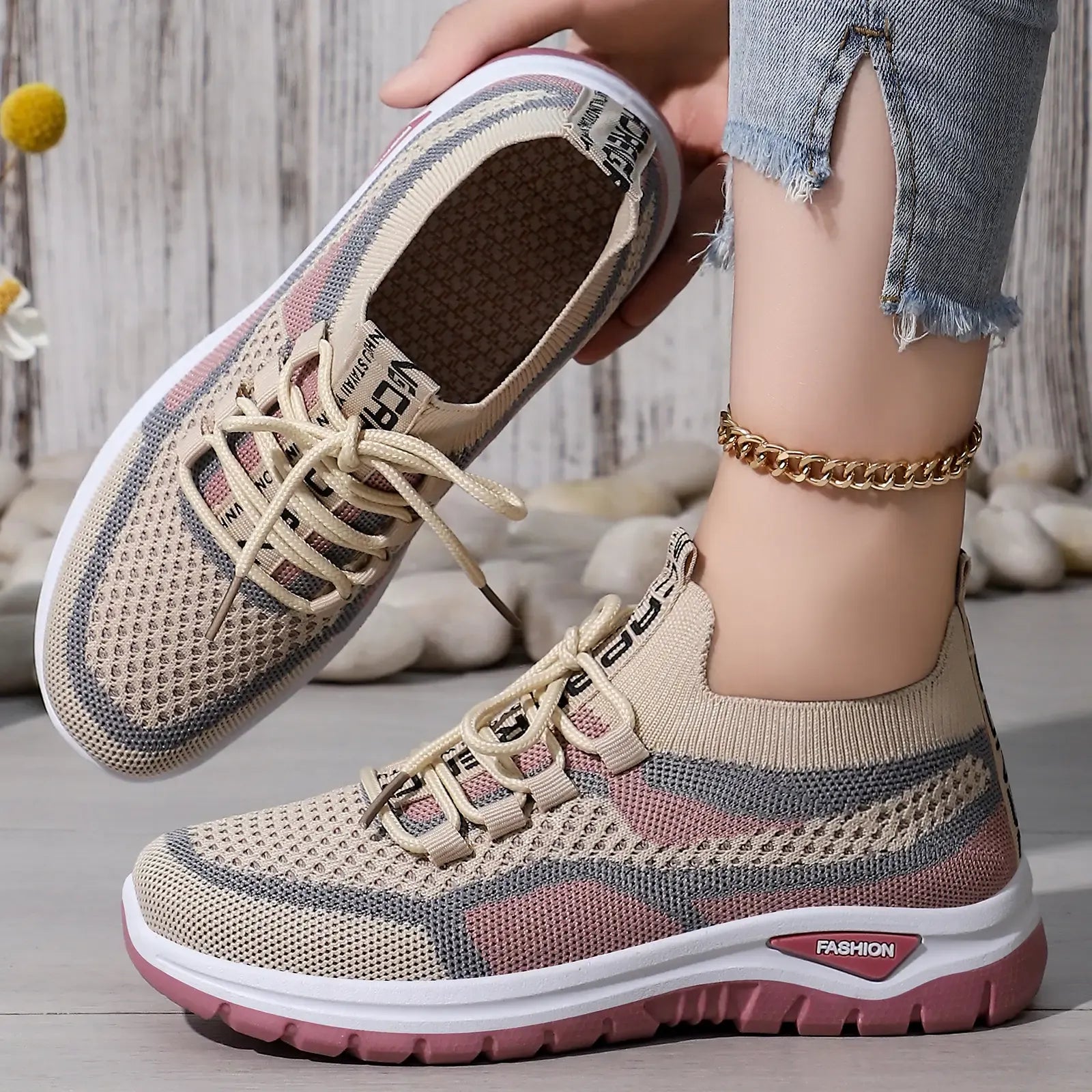 Scarpe ortopediche casual dallo stile multicolore