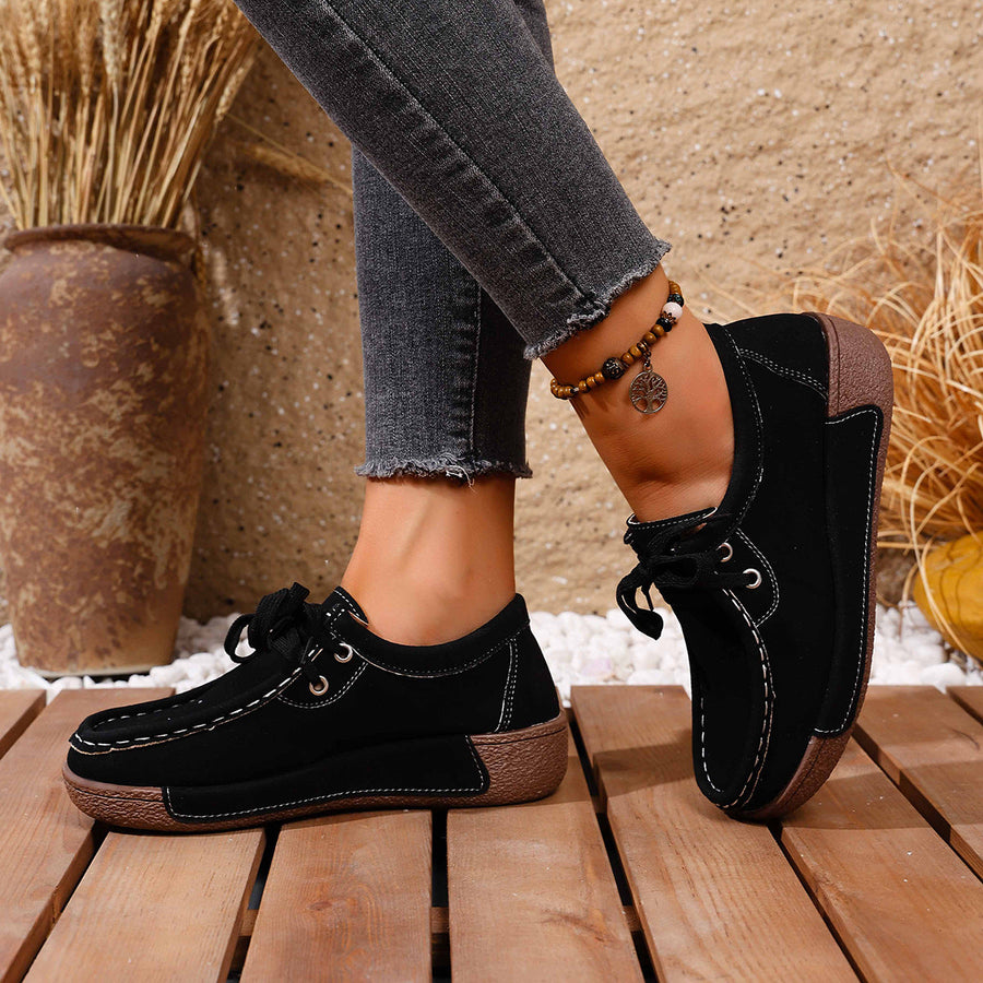 Scarpe ortopediche comode: supporto ergonomico dell'arco plantare, alleviano il dolore, forma ampia che non stringe il piede.