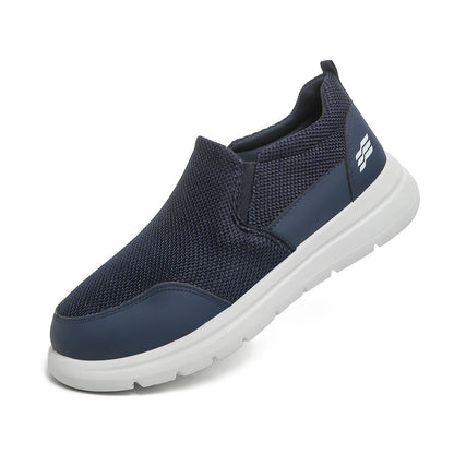 Scarpe ortopediche casual in rete — supporto plantare, facili da indossare e togliere.