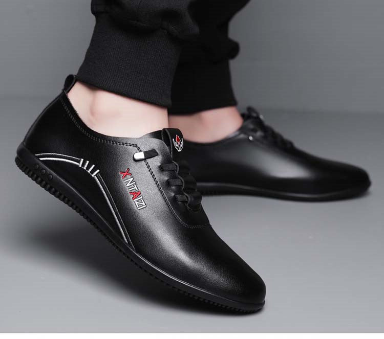 Scarpe ortopediche ergonomiche in pelle — Pelle di vacchetta italiana di prima qualità con supporto plantare per alleviare il dolore ai piedi