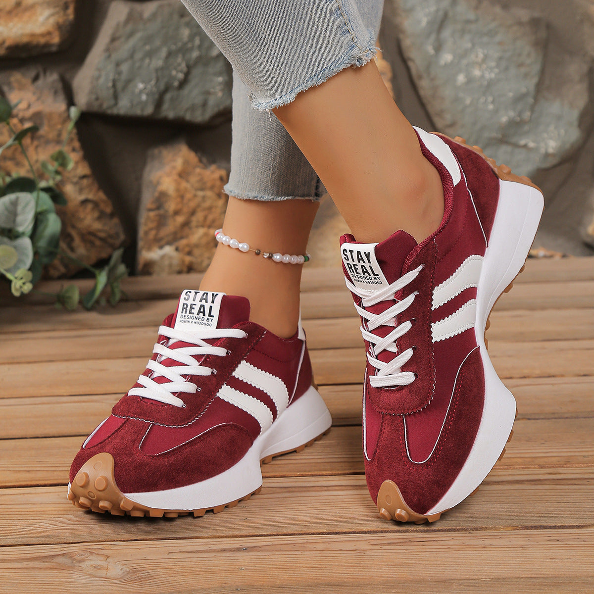 Scarpe ortopediche sportive casual — con supporto dell’arco plantare e ammortizzazione per l’attività fisica quotidiana