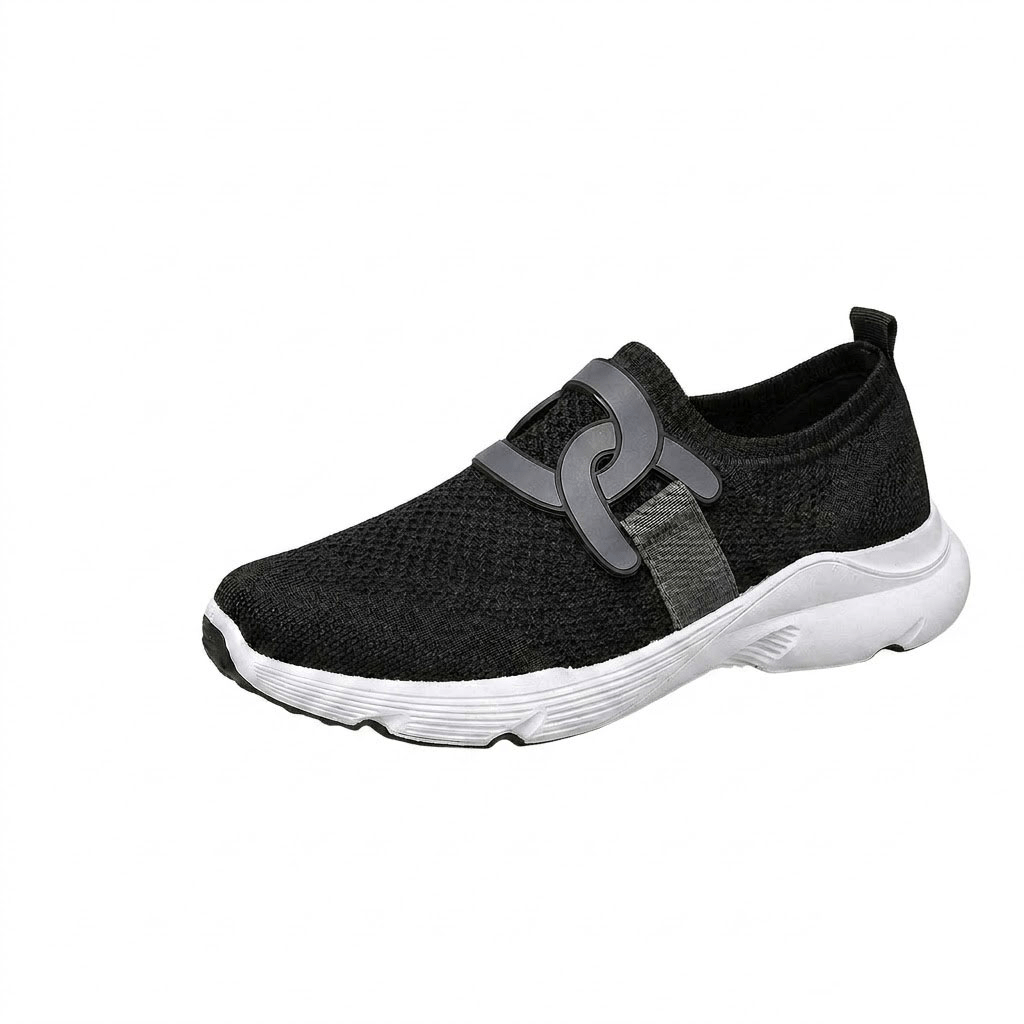 Scarpe sportive ortopediche in rete: con supporto per l'arco plantare per alleviare il dolore; ammortizzazione morbida.