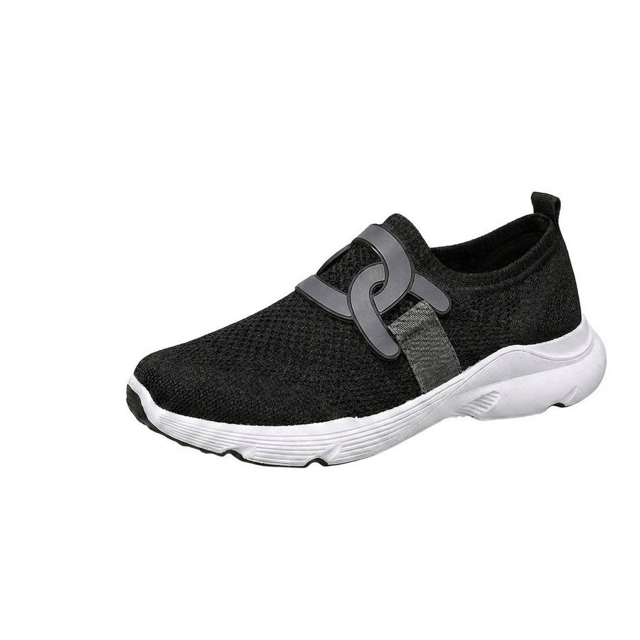 Scarpe sportive ortopediche in rete: con supporto per l'arco plantare per alleviare il dolore; ammortizzazione morbida.