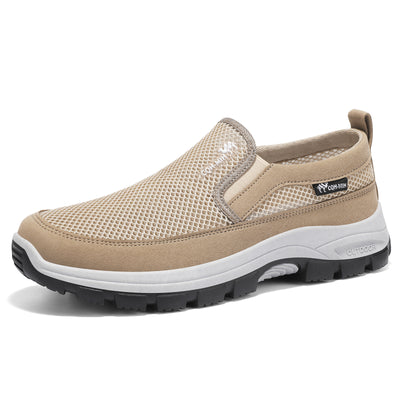 Scarpe sportive ortopediche a rete: con supporto per l'arco plantare, per alleviare il dolore; morbide e ammortizzanti.