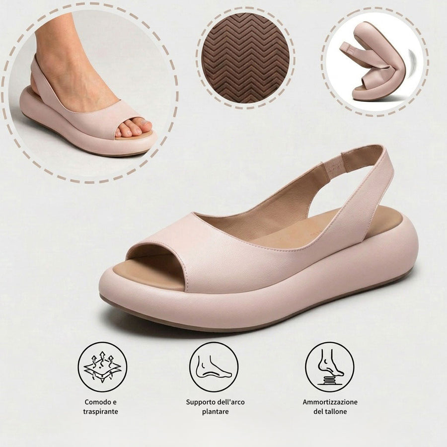 Sandali ortopedici ergonomici — Con supporto plantare per alleviare il dolore ai piedi, stabilizzare il tallone e ridurre l'instabilità durante la deambulazione