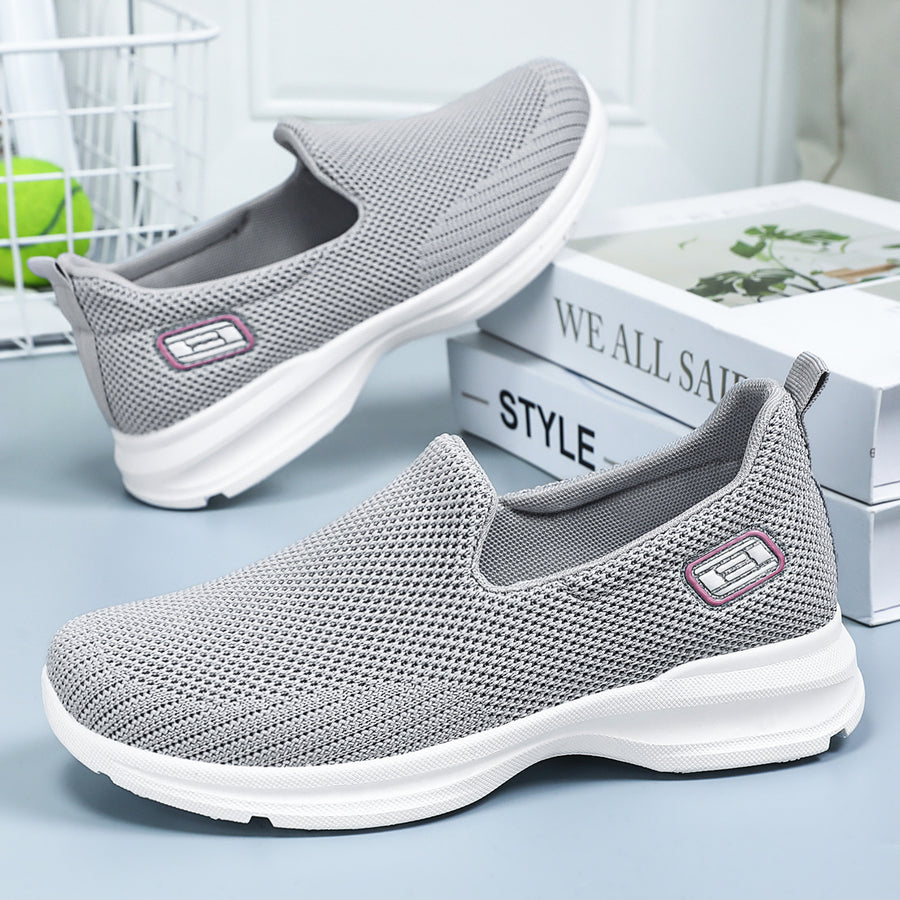 Scarpe sportive ortopediche a rete: con supporto per l'arco plantare, per alleviare il dolore; morbide e ammortizzanti.
