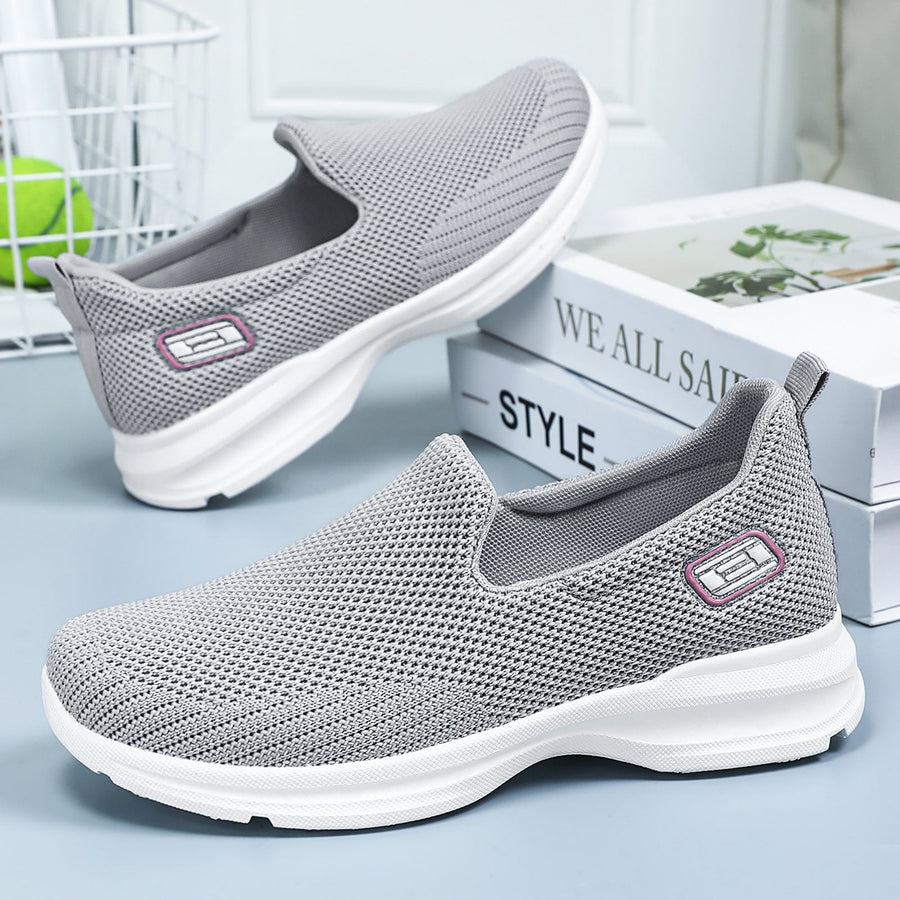 Scarpe sportive ortopediche a rete: con supporto per l'arco plantare, per alleviare il dolore; morbide e ammortizzanti.