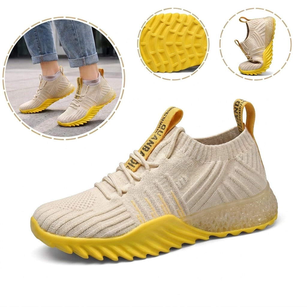 Scarpe da ginnastica ergonomiche e ortopediche — Supporto dell’arco plantare per alleviare il dolore ai piedi, garantire stabilità al tallone e ridurre lo stress articolare