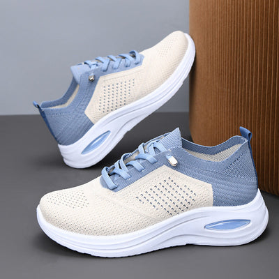 Scarpe sportive ortopediche a rete: con supporto per l'arco plantare, per alleviare il dolore; morbide e ammortizzanti.