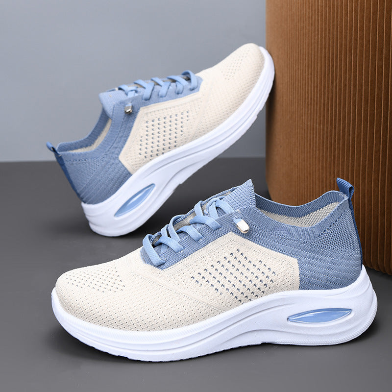 Scarpe sportive ortopediche a rete: con supporto per l'arco plantare, per alleviare il dolore; morbide e ammortizzanti.