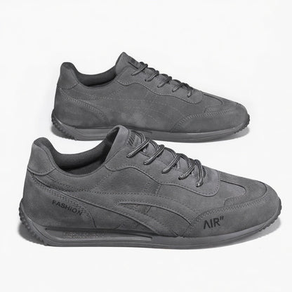 Scarpe ortopediche comode: realizzate in pelle scamosciata di prima scelta, con supporto per l'arco plantare per alleviare il dolore; leggere e ammortizzanti.