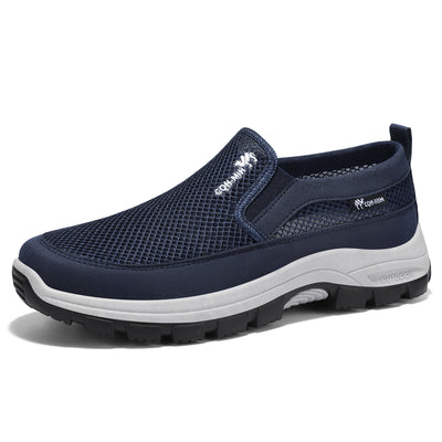 Scarpe sportive ortopediche a rete: con supporto per l'arco plantare, per alleviare il dolore; morbide e ammortizzanti.
