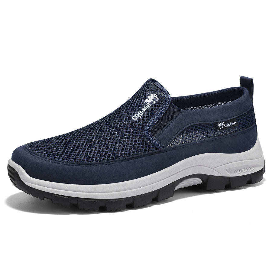 Scarpe sportive ortopediche a rete: con supporto per l'arco plantare, per alleviare il dolore; morbide e ammortizzanti.