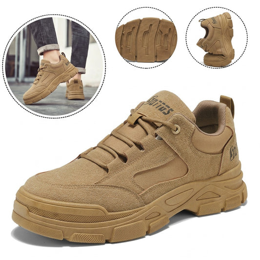 Sneakers ortopediche ergonomiche — Pelle scamosciata di alta qualità, artigianato italiano, supporto per l'arco plantare e sollievo dal dolore ai piedi