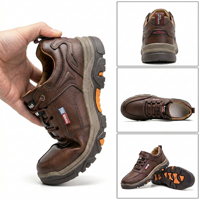 Scarpe ortopediche comode e casual – Realizzate a mano in pelle di vacchetta italiana, con supporto per l'arco plantare