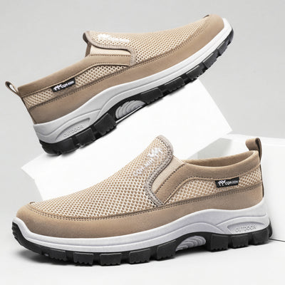 Scarpe sportive ortopediche a rete: con supporto per l'arco plantare, per alleviare il dolore; morbide e ammortizzanti.