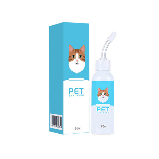 Detergente per le orecchie di cani e gatti